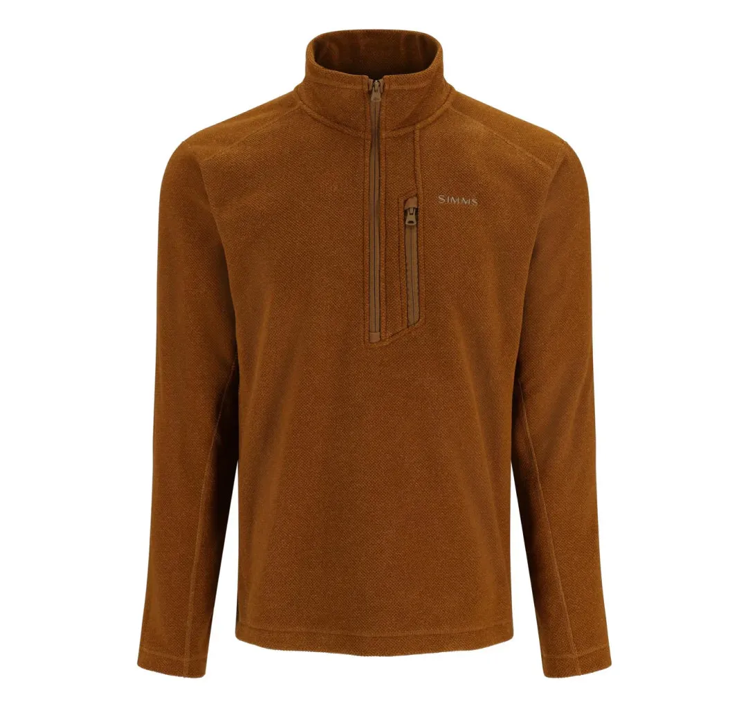 Simms Men's Rivershed Half-Zip Fleece