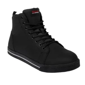 Slipbuster Microfibre Safety Hi Top Boots Matte Black 37 - BA061-37