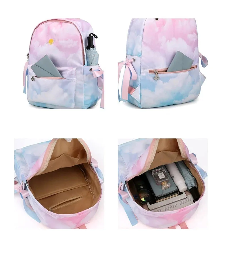 Stylish Lightweight Waterproof Backpack for Girls - Perfect for Primary School