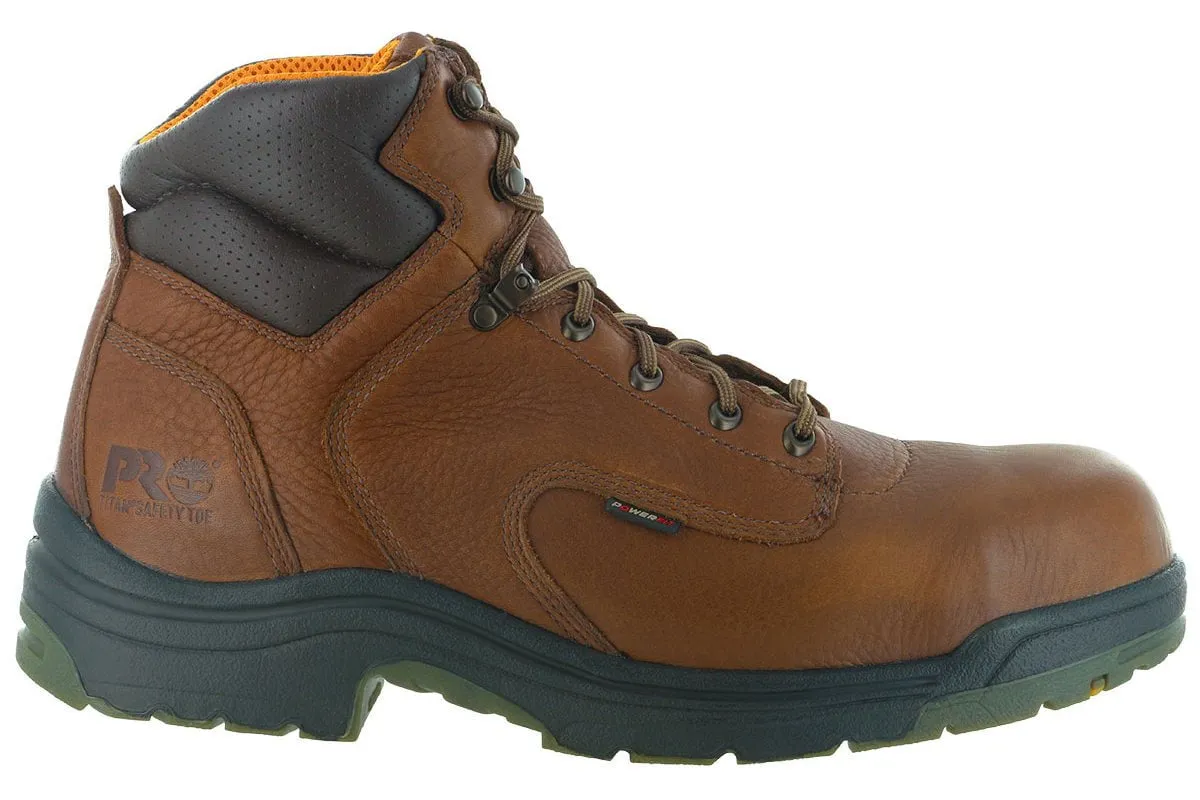 Timberland PRO Titan 6 Inch Alloy Toe Boot Brown