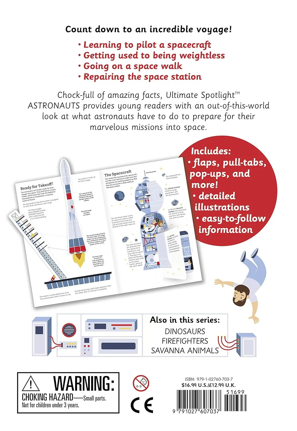 Ultimate Spotlight Astronauts Activity Book by Sophie Dussausois